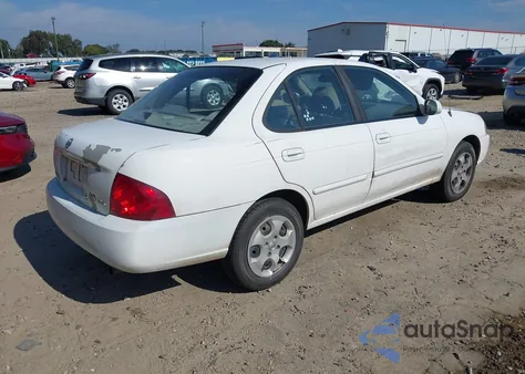 2004 Nissan Sentra 1.8S из США, поврежденный, VIN 3N1CB51D84L822191